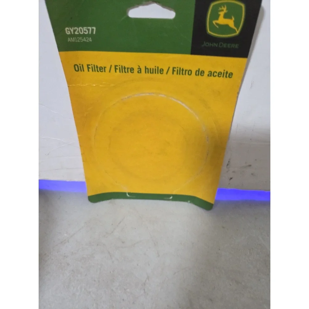 OEM John Deere Oil Filter GY20577 AM125424 Sabre Scotts Tractor Lawn Mower